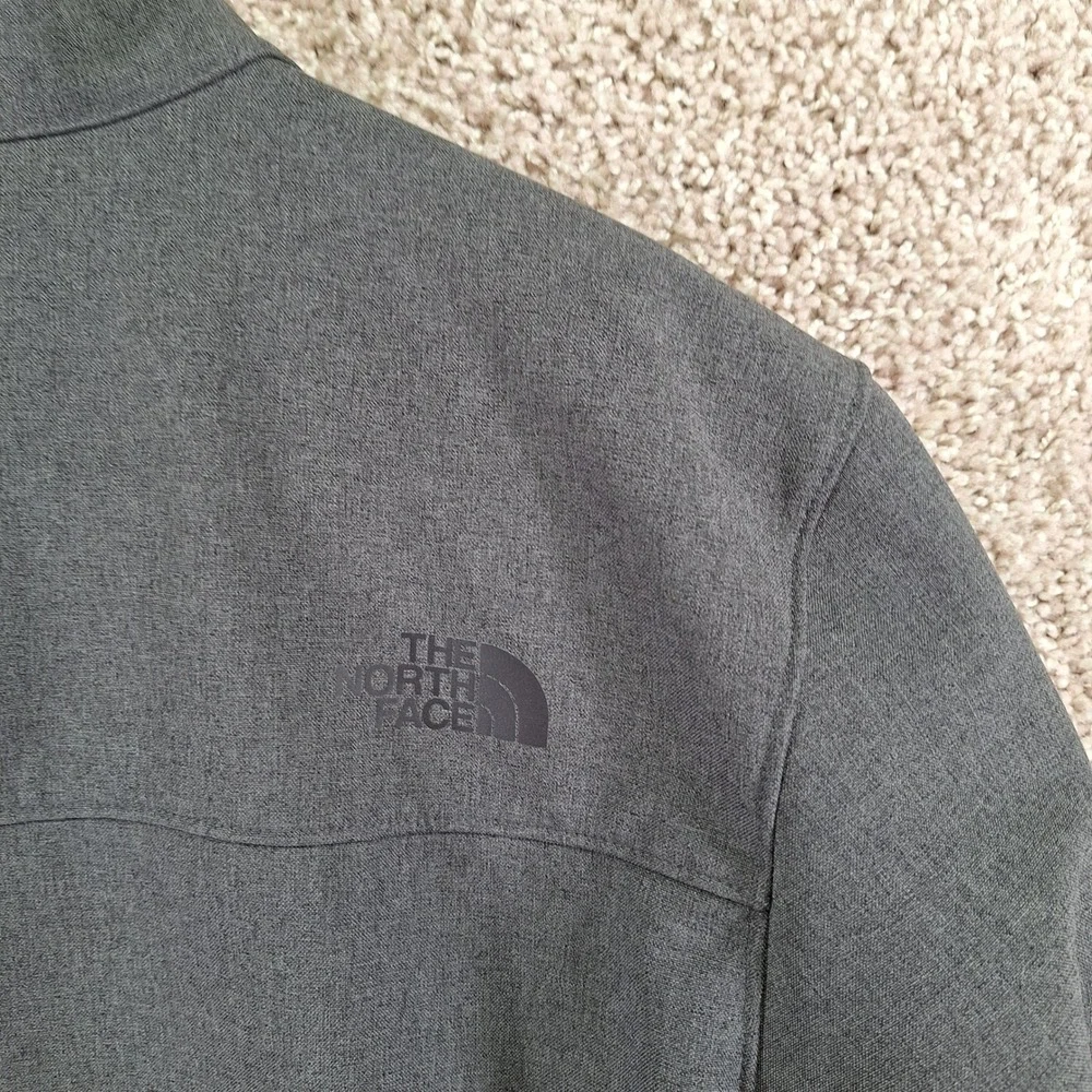 The North Face Jacket Mens L Grey Apex Bionic Softshell Full Zip Outdoor